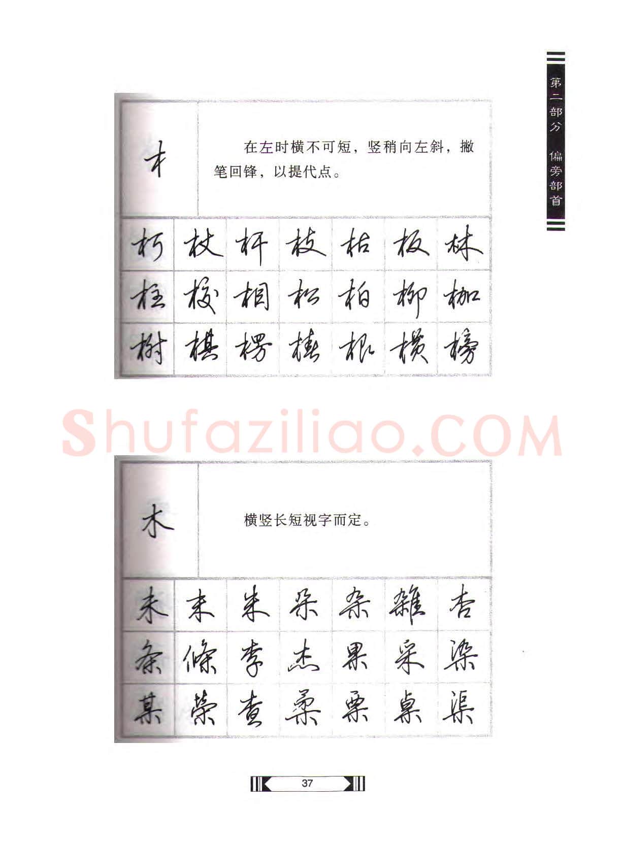 田英章硬笔行书字帖,摘自田英章硬笔行书标准教程(完整版)字帖