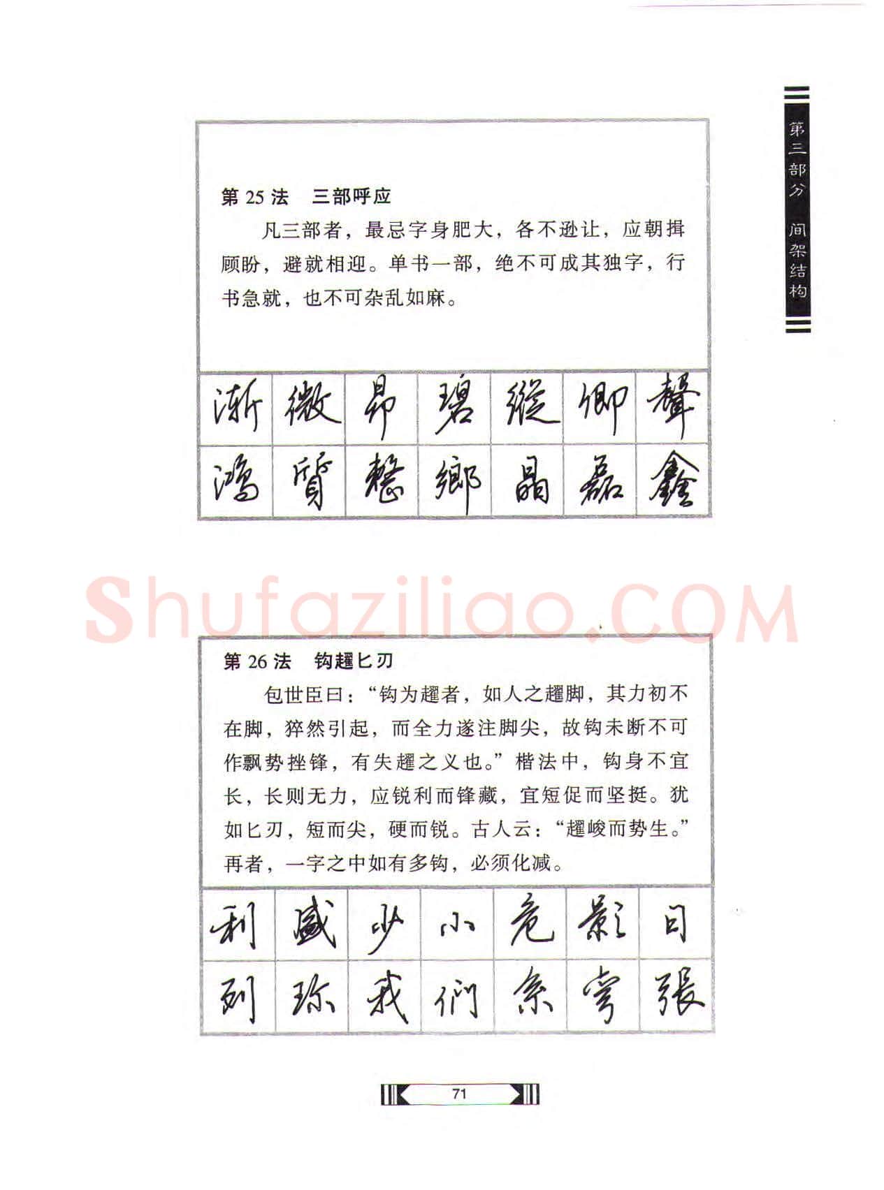 田英章硬笔行书字帖,摘自田英章硬笔行书标准教程(完整版)字帖