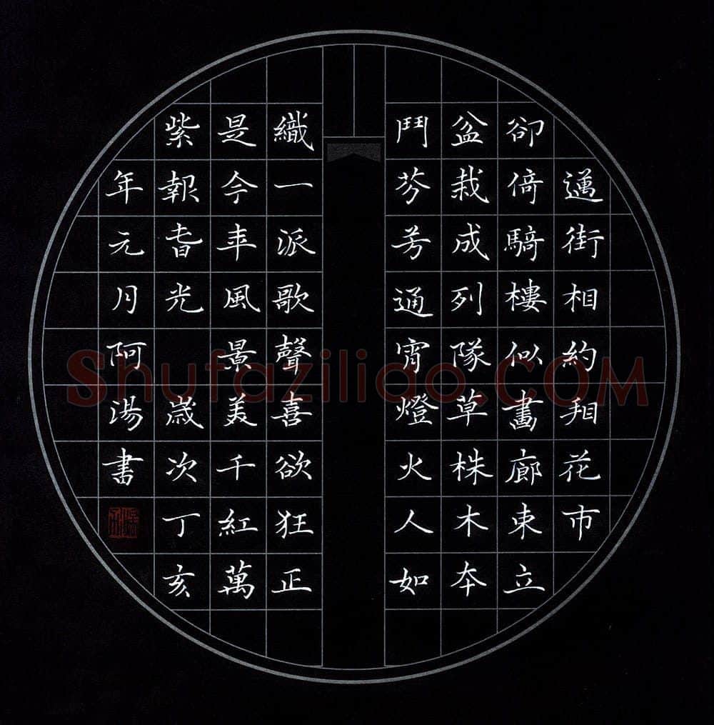 汤力硬笔楷书林伯渠诗一首,汤力硬笔书法作品