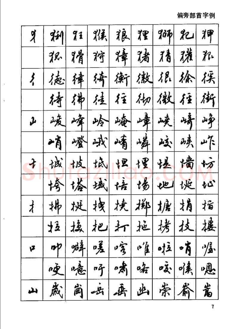 田英章硬笔行书字帖,摘自田英章钢笔行书实用技法字帖