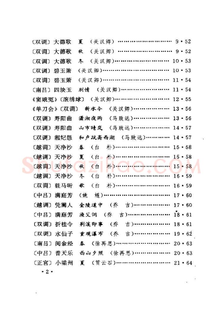 卢中南硬笔楷书字帖,摘自卢中南元曲名篇钢笔字帖（金盾出版社）