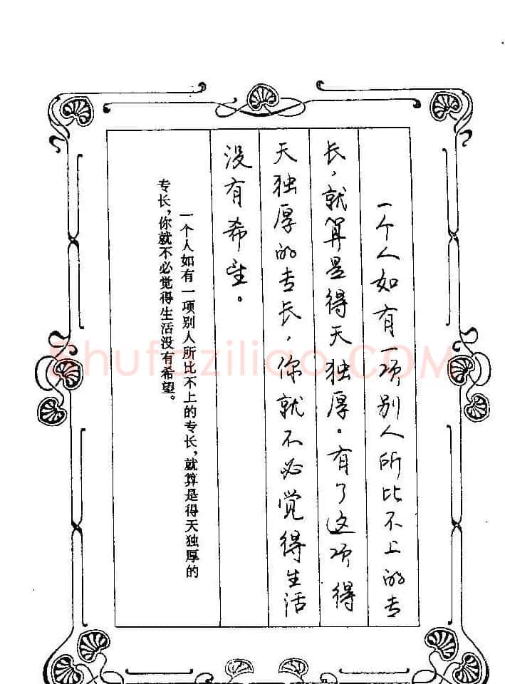 赵忱硬笔书法字帖《罗兰小语钢笔书法》 | 钢笔书法字帖
