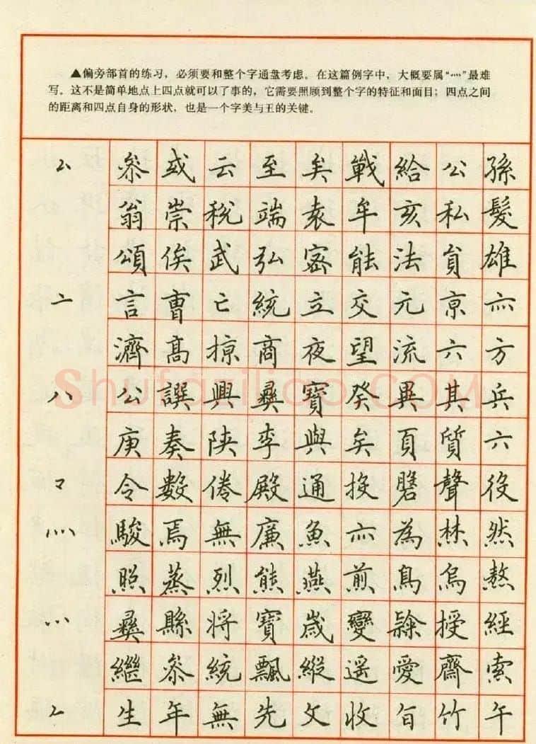 田英章钢笔楷书实用技法字帖 | 硬笔书法字帖