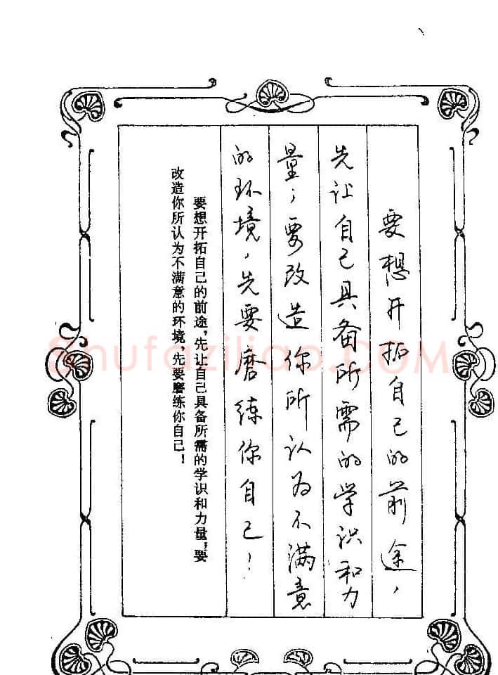 赵忱硬笔书法字帖《罗兰小语钢笔书法》 | 钢笔书法字帖