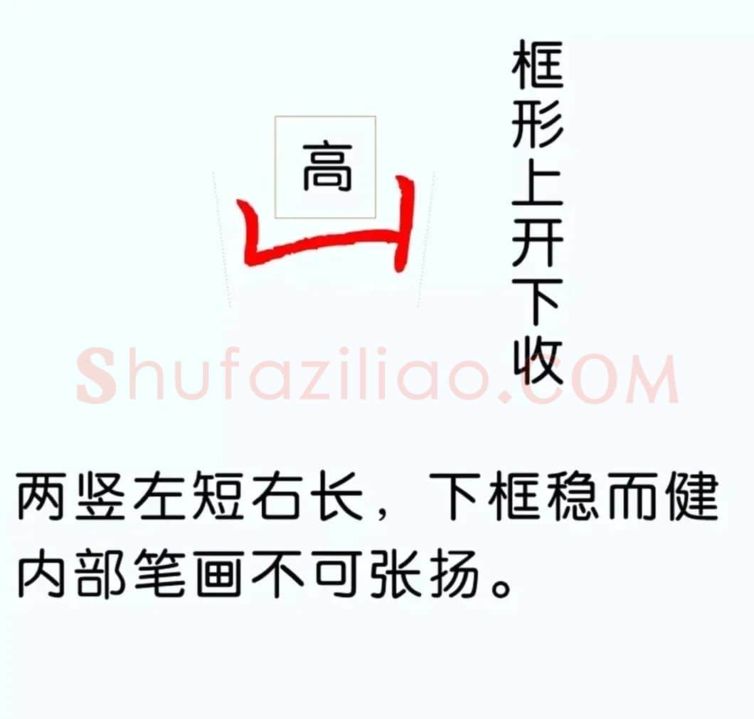 硬笔楷书教程：81个偏旁部首写法图解 | 硬笔书法字帖