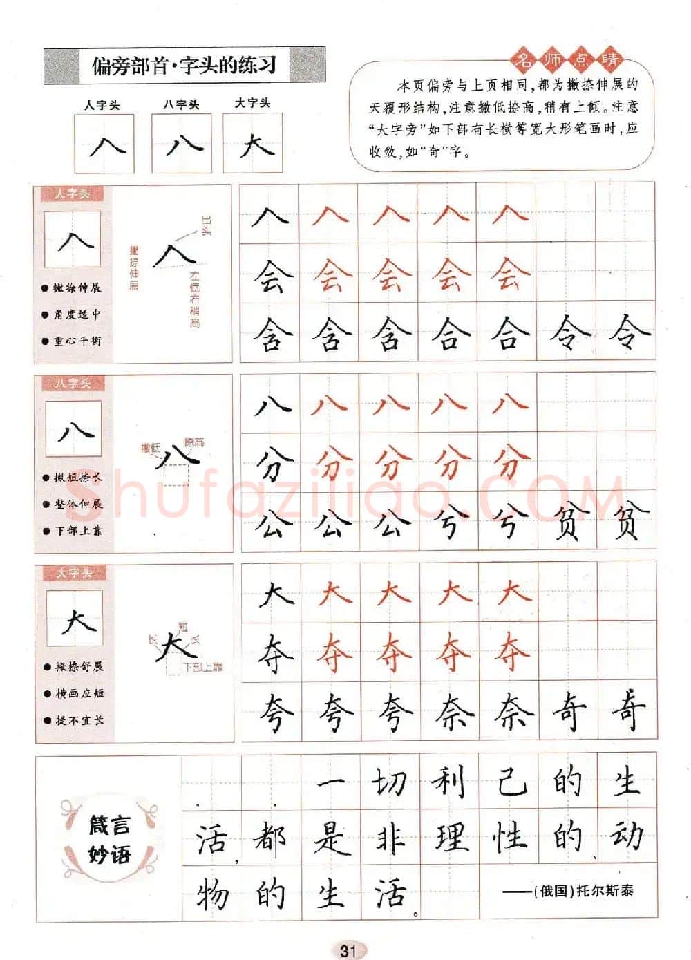 田英章钢笔楷书字帖《无师自通学书法》 | 硬笔书法字帖