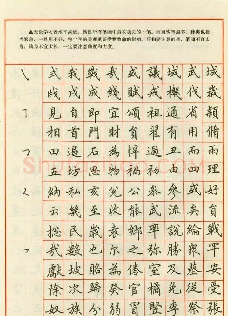 田英章钢笔楷书实用技法字帖 | 硬笔书法字帖