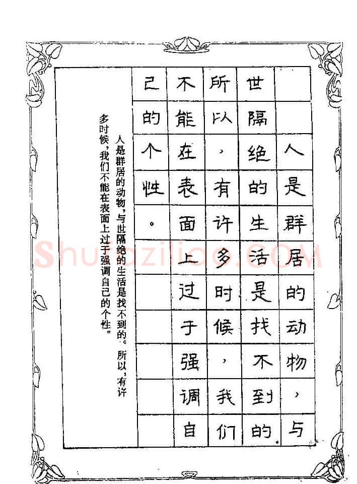 赵忱硬笔书法字帖《罗兰小语钢笔书法》 | 钢笔书法字帖