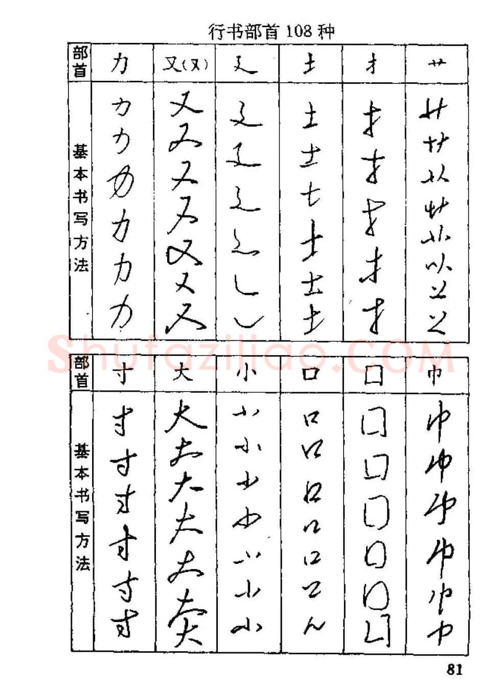 杨为国著《回宫格硬笔书法教程》 | 硬笔书法字帖
