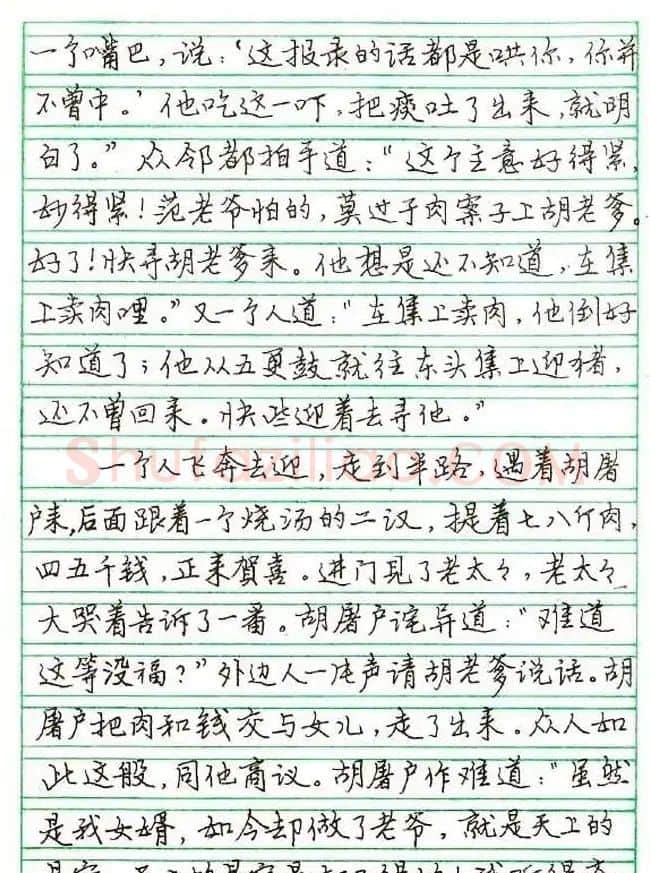 张月朗钢笔行书字帖录岳阳楼记等 | 硬笔书法字帖