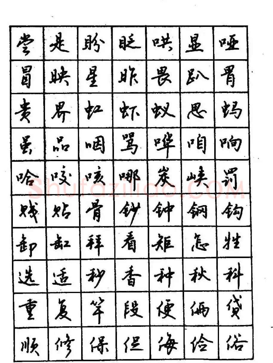 沈鸿根钢笔行书字帖欣赏 | 钢笔书法字帖
