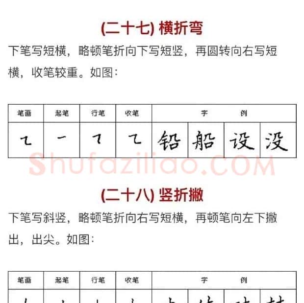 硬笔书法入门教程：基本笔画+行楷书法九课 | 硬笔书法字帖