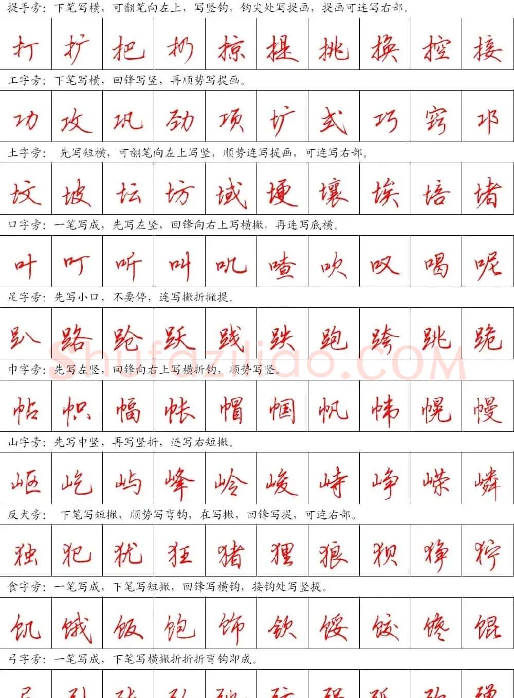 美观实用钢笔行书字帖欣赏 高清大图 | 硬笔书法字帖