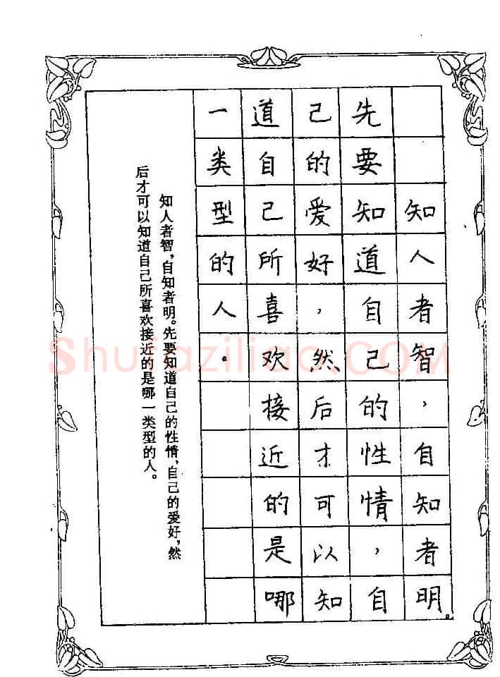 赵忱硬笔书法字帖《罗兰小语钢笔书法》 | 钢笔书法字帖