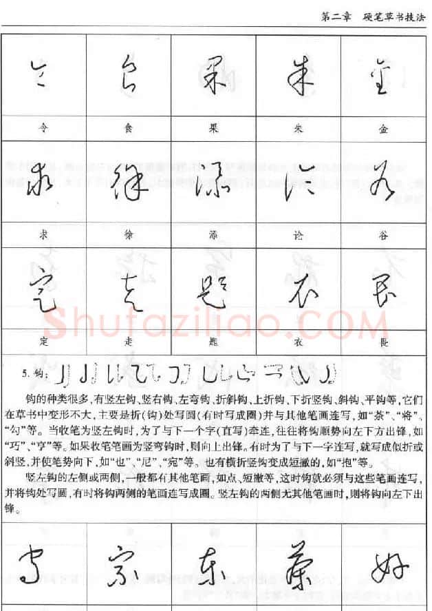硬笔书法丛书《硬笔草书入门》 | 硬笔书法字帖