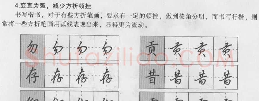 钢笔行书入门教材 | 钢笔书法字帖
