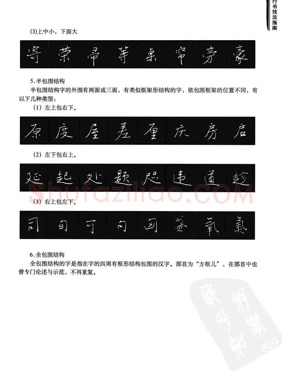 学习字帖《行书技法-中国硬笔书法指南》 | 钢笔书法字帖