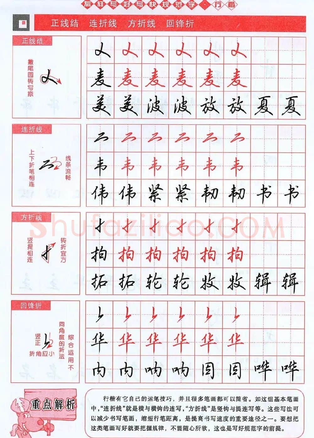 吴玉生行楷书法字帖《怎样写好写快规范字》 | 钢笔书法字帖