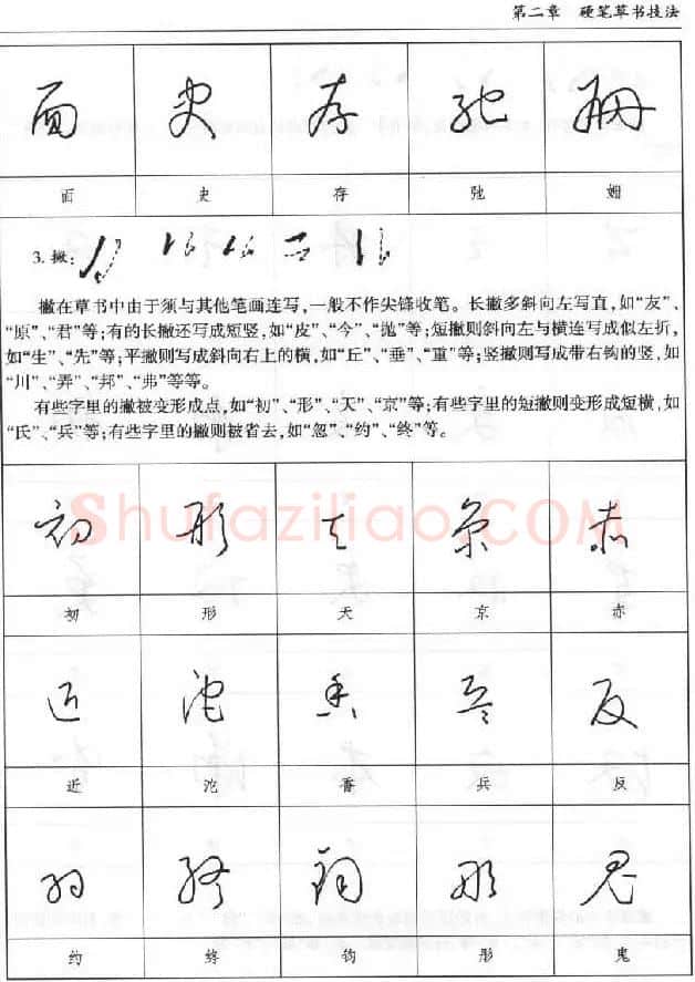 硬笔书法丛书《硬笔草书入门》 | 硬笔书法字帖