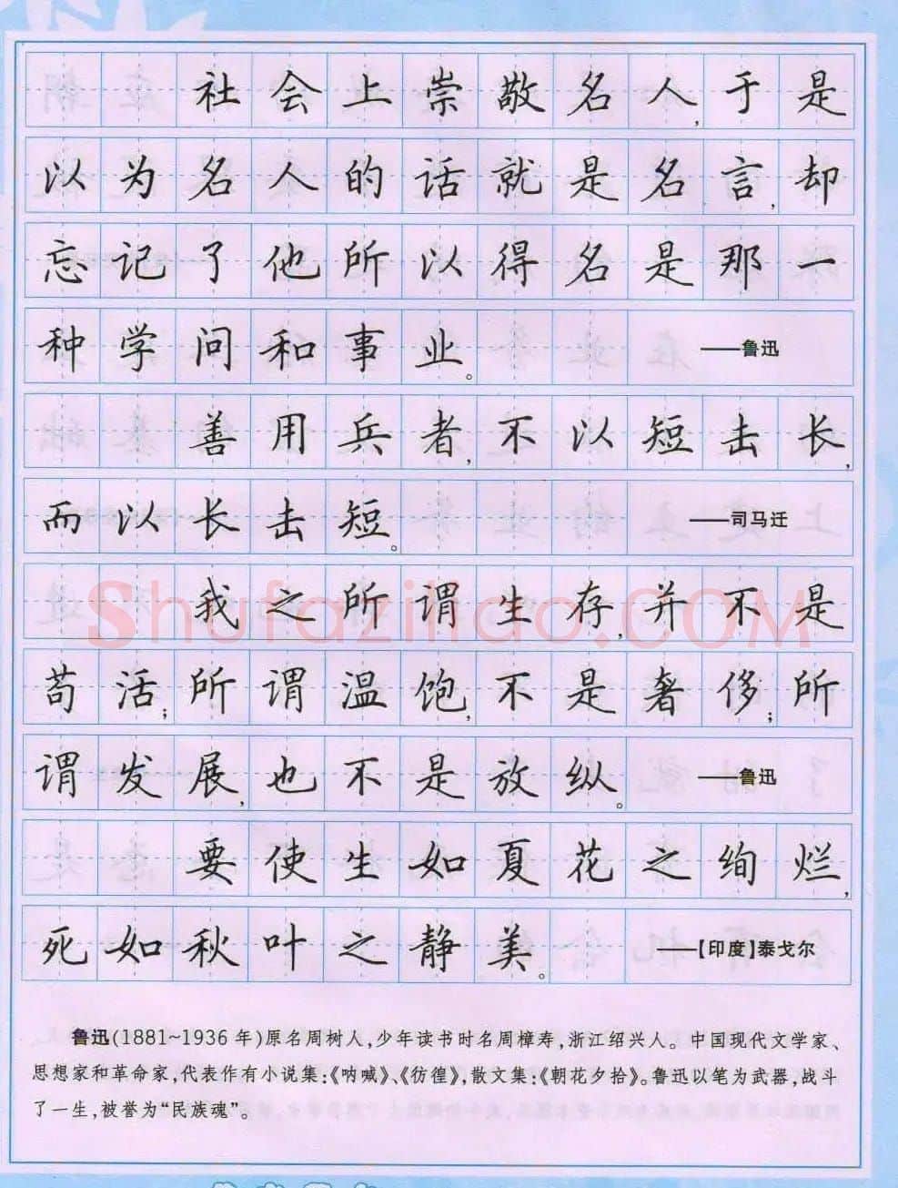 田英章硬笔书法字帖《楷书警句格言》 | 钢笔书法字帖