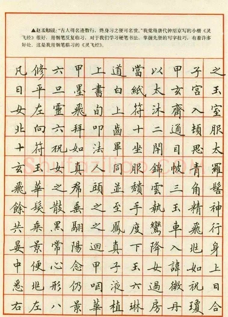 田英章钢笔楷书实用技法字帖 | 硬笔书法字帖