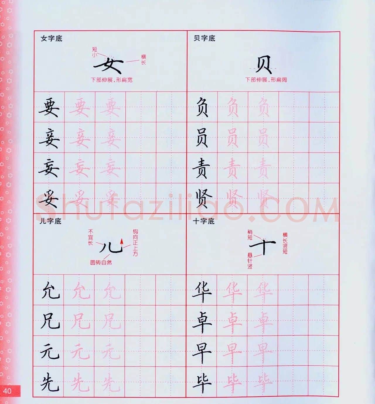 田英章硬笔楷书技法.pdf下载 | 钢笔书法字帖