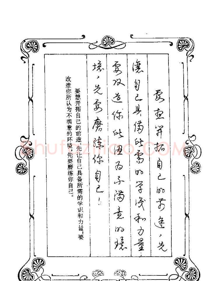 赵忱硬笔书法字帖《罗兰小语钢笔书法》 | 钢笔书法字帖