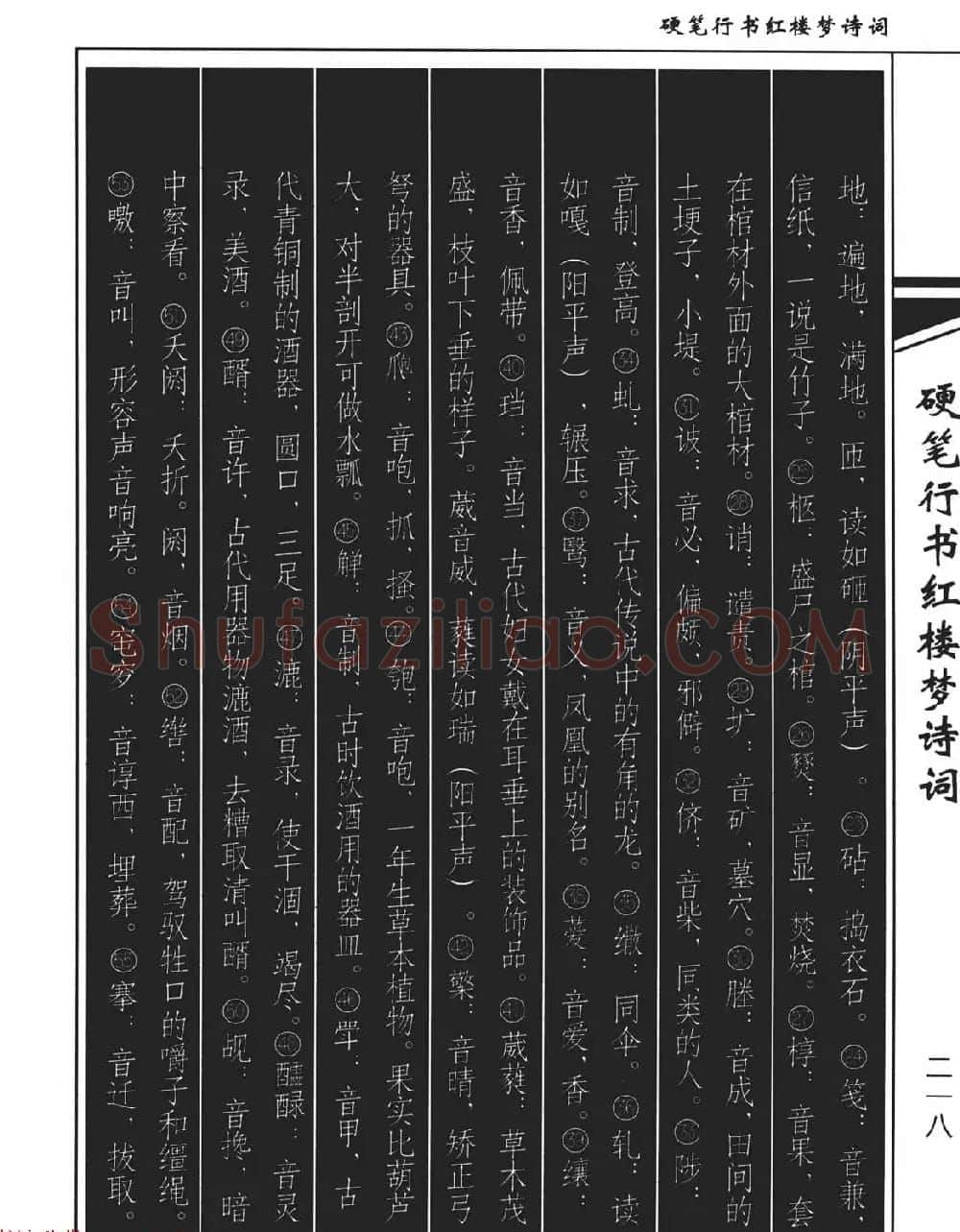 吴玉生钢笔字帖欣赏《硬笔行书红楼梦诗词》 | 硬笔书法字帖