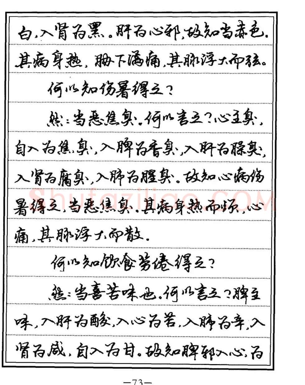 苏德生书法《中医经典钢笔字帖难经》 | 硬笔书法字帖