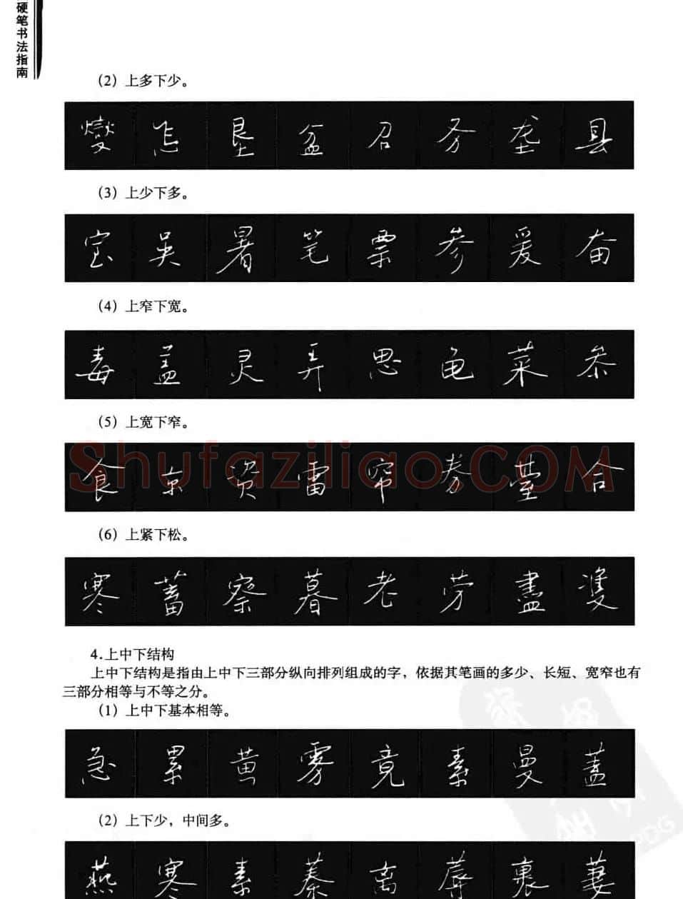 学习字帖《行书技法-中国硬笔书法指南》 | 钢笔书法字帖