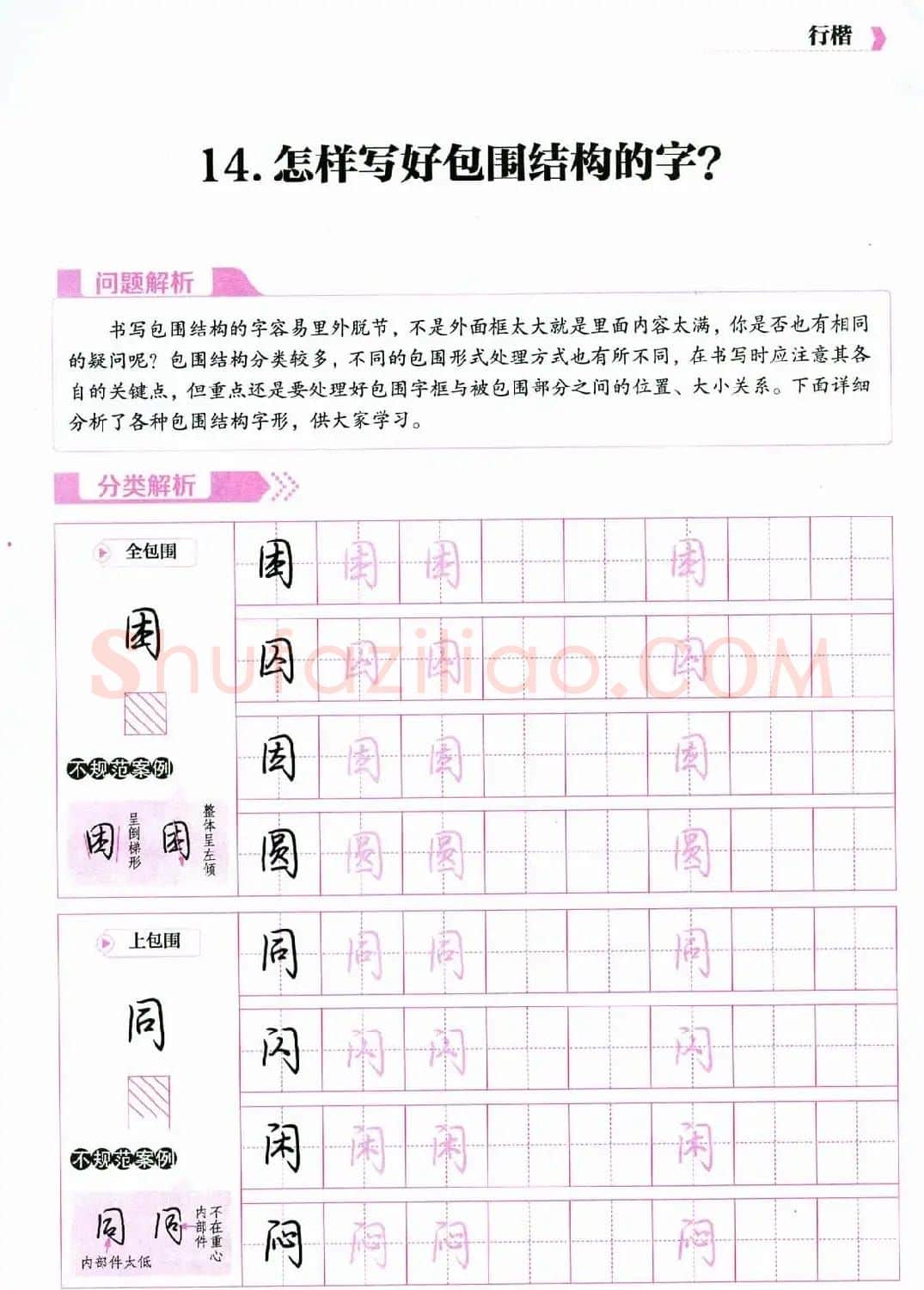 荆霄鹏硬笔行楷字帖《新手入门常见的20个问题》 | 硬笔书法字帖