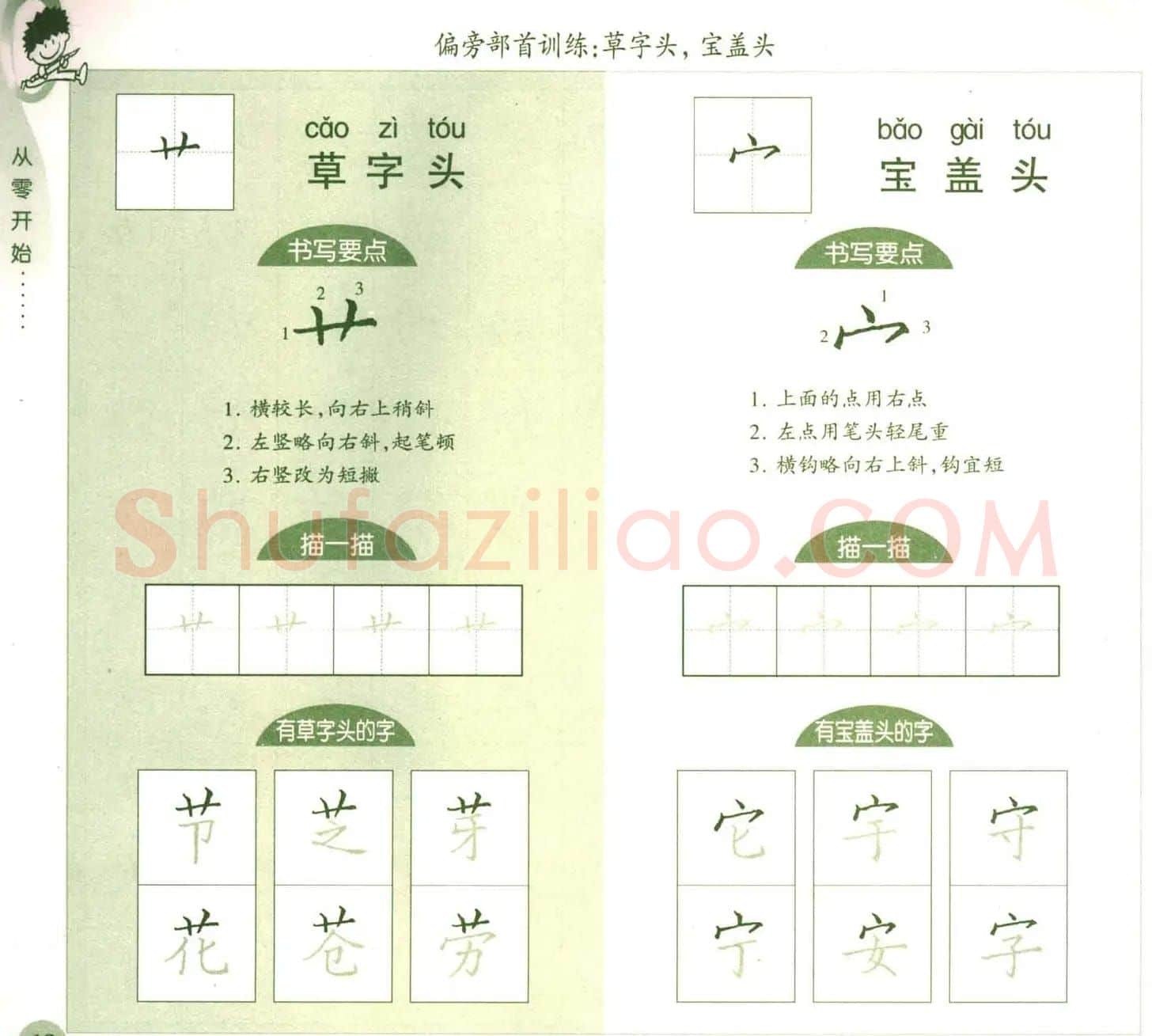 描红练字帖《从零开始学硬笔书法》 | 硬笔书法字帖