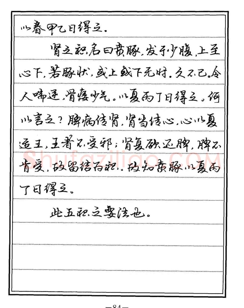 苏德生书法《中医经典钢笔字帖难经》 | 硬笔书法字帖