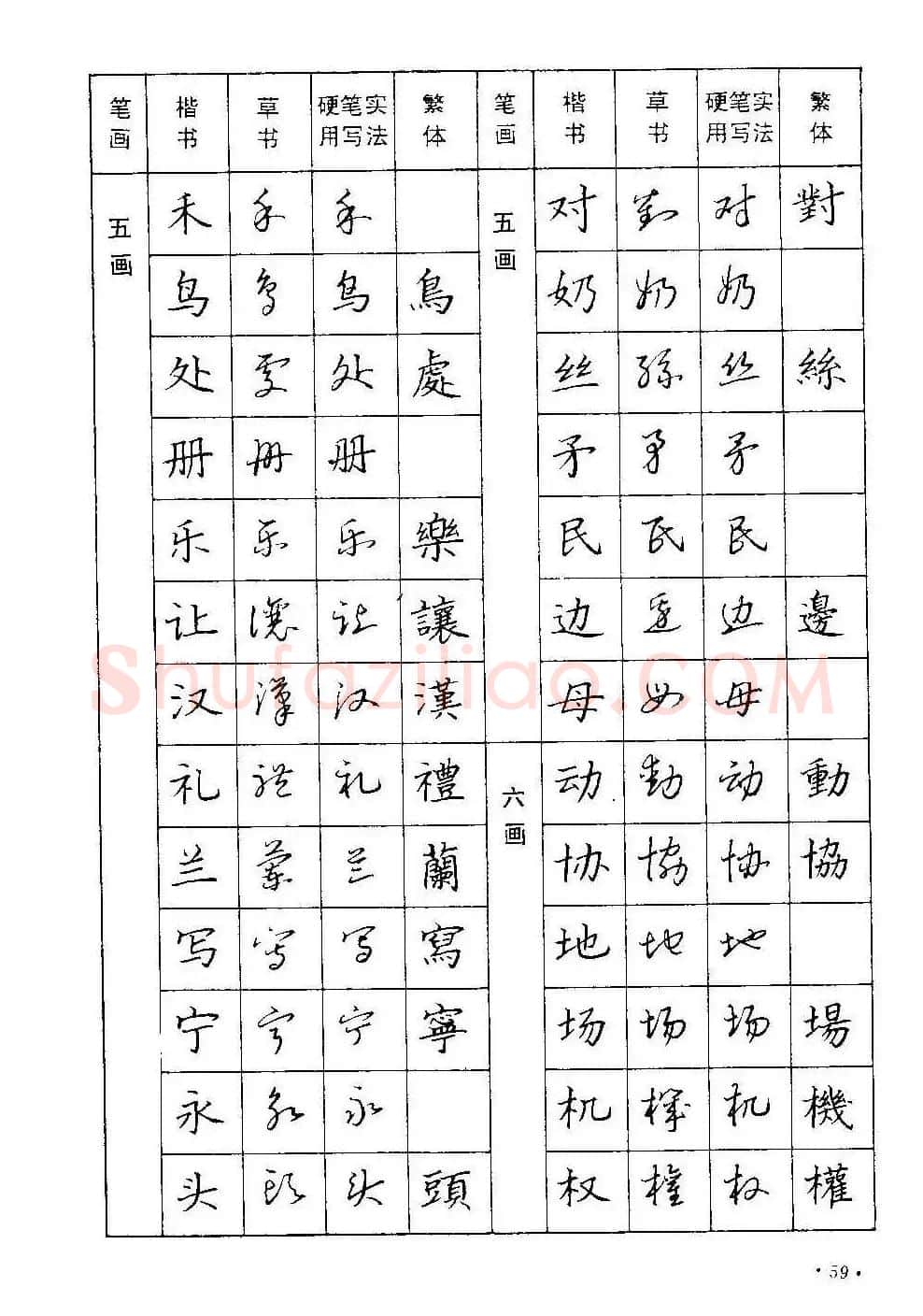 字帖下载丁永康《硬笔草字书写技法》 | 钢笔书法字帖