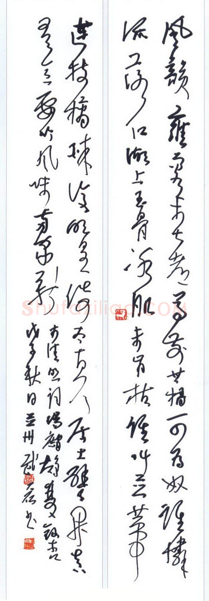 武磊硬笔行草李清照词瑞鹧鸪 硬笔书法作品欣赏