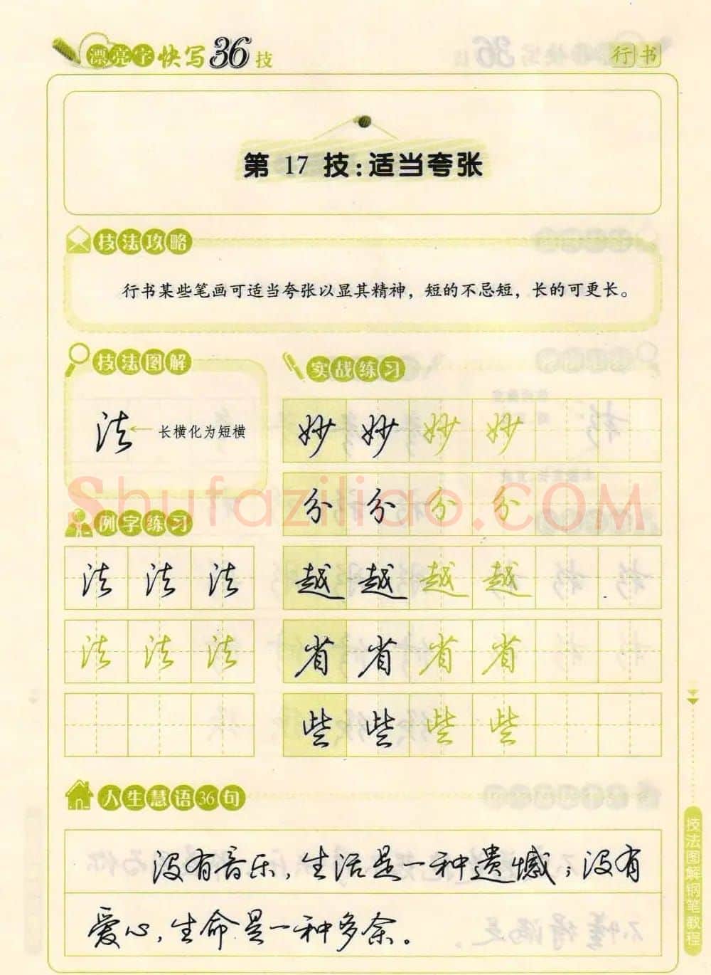 荆霄鹏钢笔行书字帖《漂亮字快写36技》 | 钢笔书法字帖