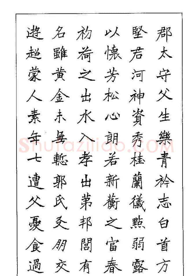 梁鼎光硬笔楷书字帖《钢笔临帖精选》 | 硬笔书法字帖