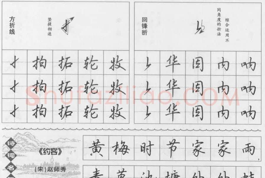 钢笔行书入门教材 | 钢笔书法字帖