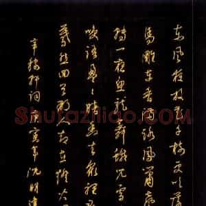 硬笔行书作品《辛稼轩词》图片欣赏