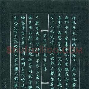 王洋(少儿组 12岁)硬笔书法大赛 入围作品选登图片欣赏
