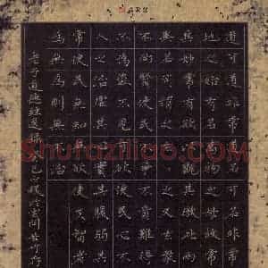方存双 硬笔楷书作品《老子道德经节录》图片欣赏