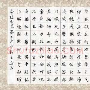 鲁学(成人组)硬笔书法大赛 入围作品选登图片欣赏