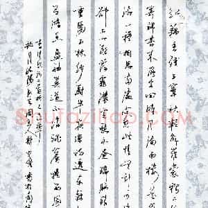 郑克峰(成人组)硬笔书法大赛 入围作品选登图片欣赏