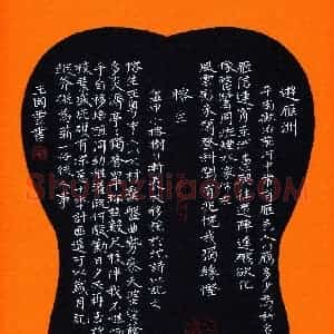 王国灵 硬笔楷书作品《袁崇焕游雁洲》图片欣赏