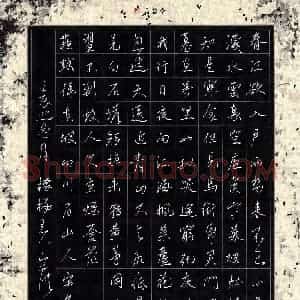 李宗洪 硬笔行书作品《苏轼诗》图片欣赏