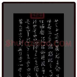 庞科成 硬笔草书作品《兰亭十三跋第五跋》图片欣赏