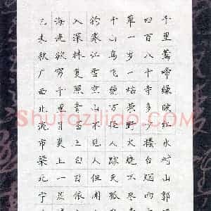 梁北宁(少儿组 13岁)硬笔书法大赛 入围作品选登图片欣赏