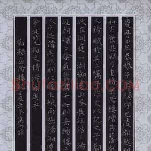 高向前 硬笔楷书作品《节录岳阳楼记》图片欣赏