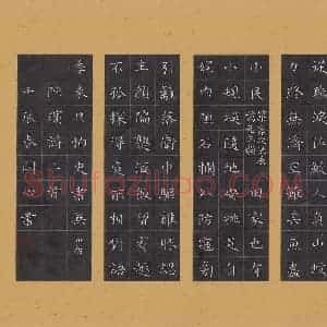 张开新 硬笔楷书作品《陈瑸诗二首》图片欣赏