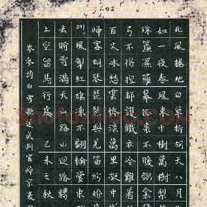 麦熙文(少儿组 14岁)硬笔书法大赛 入围作品选登图片欣赏